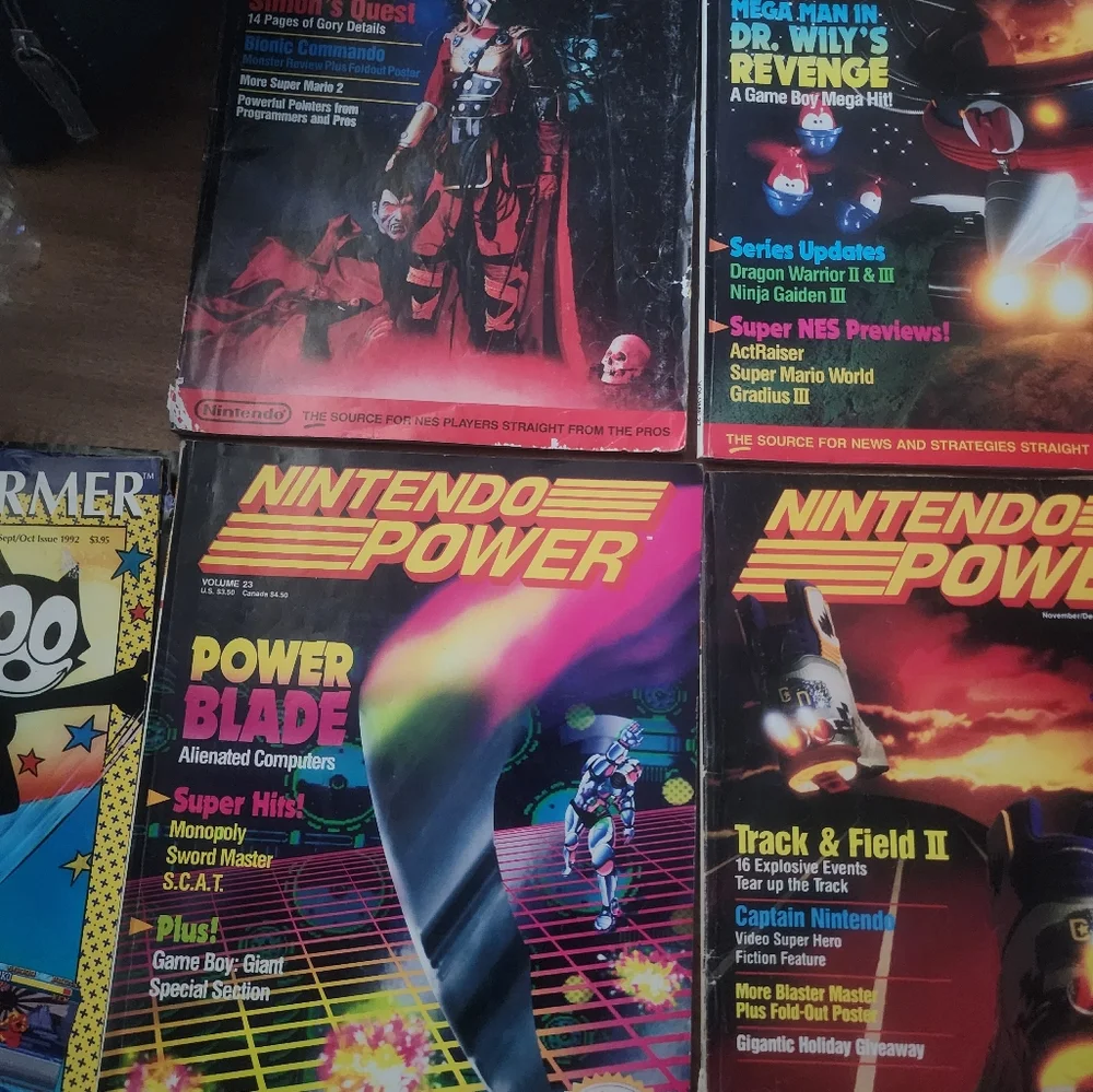 Nintendo power classic books